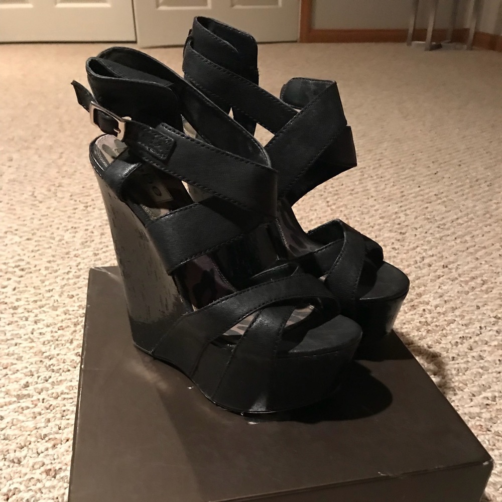 BeBe Wedge Sandals